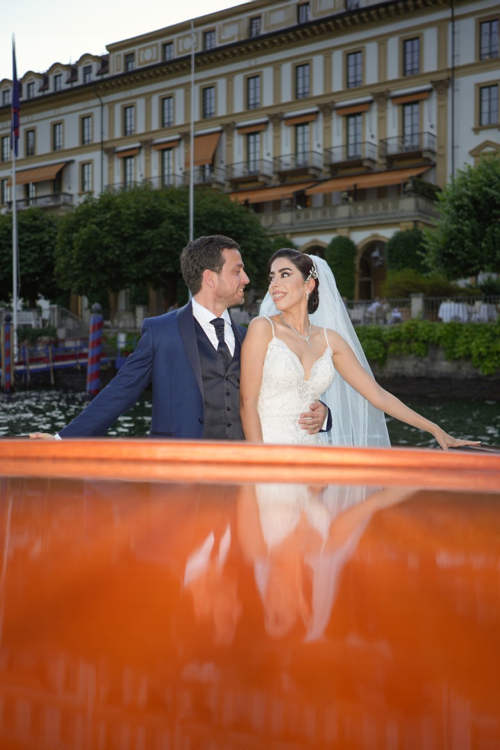Lake Como Wedding Arjol and Mansoureh