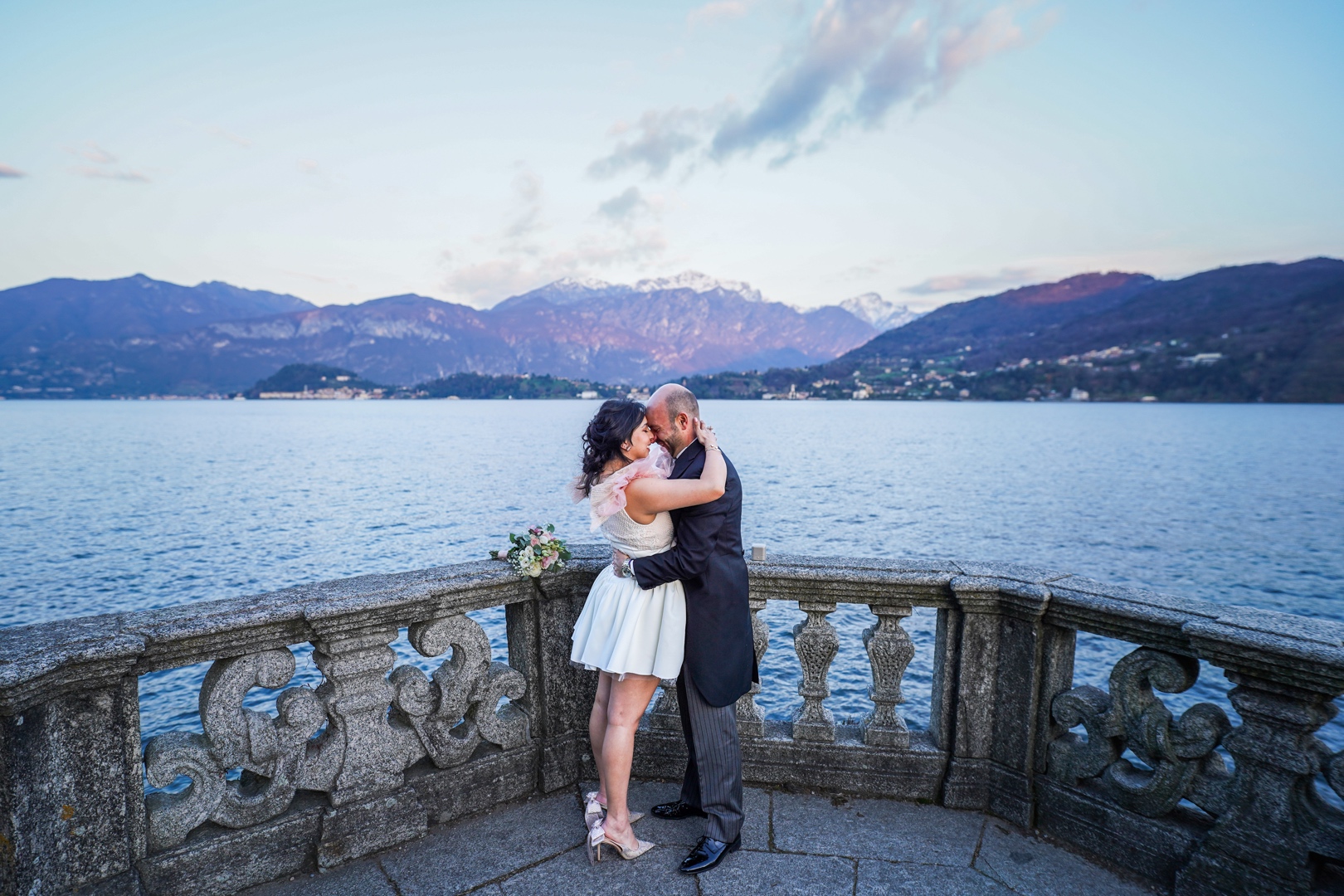 Lake Como elopement photography