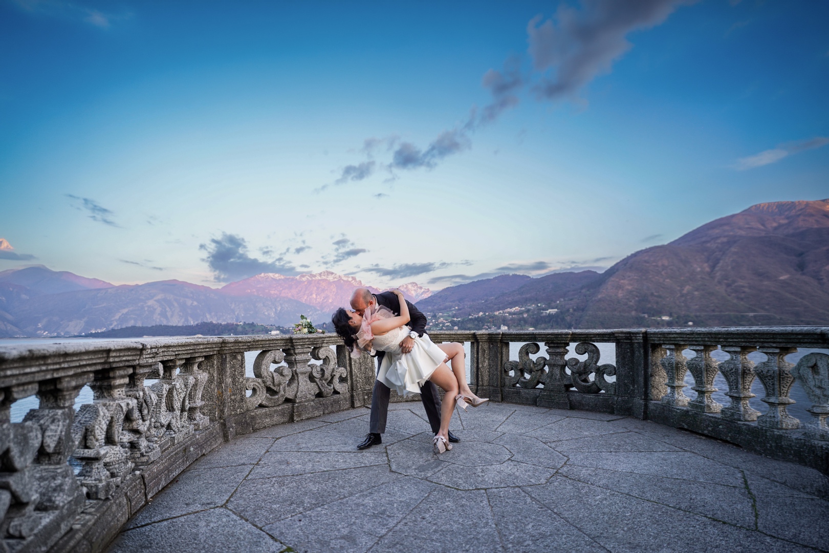 Lake Como elopement photography