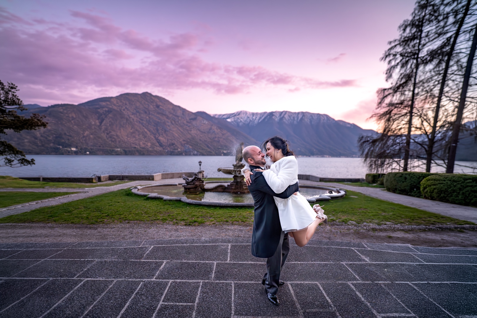 Lake Como elopement photography