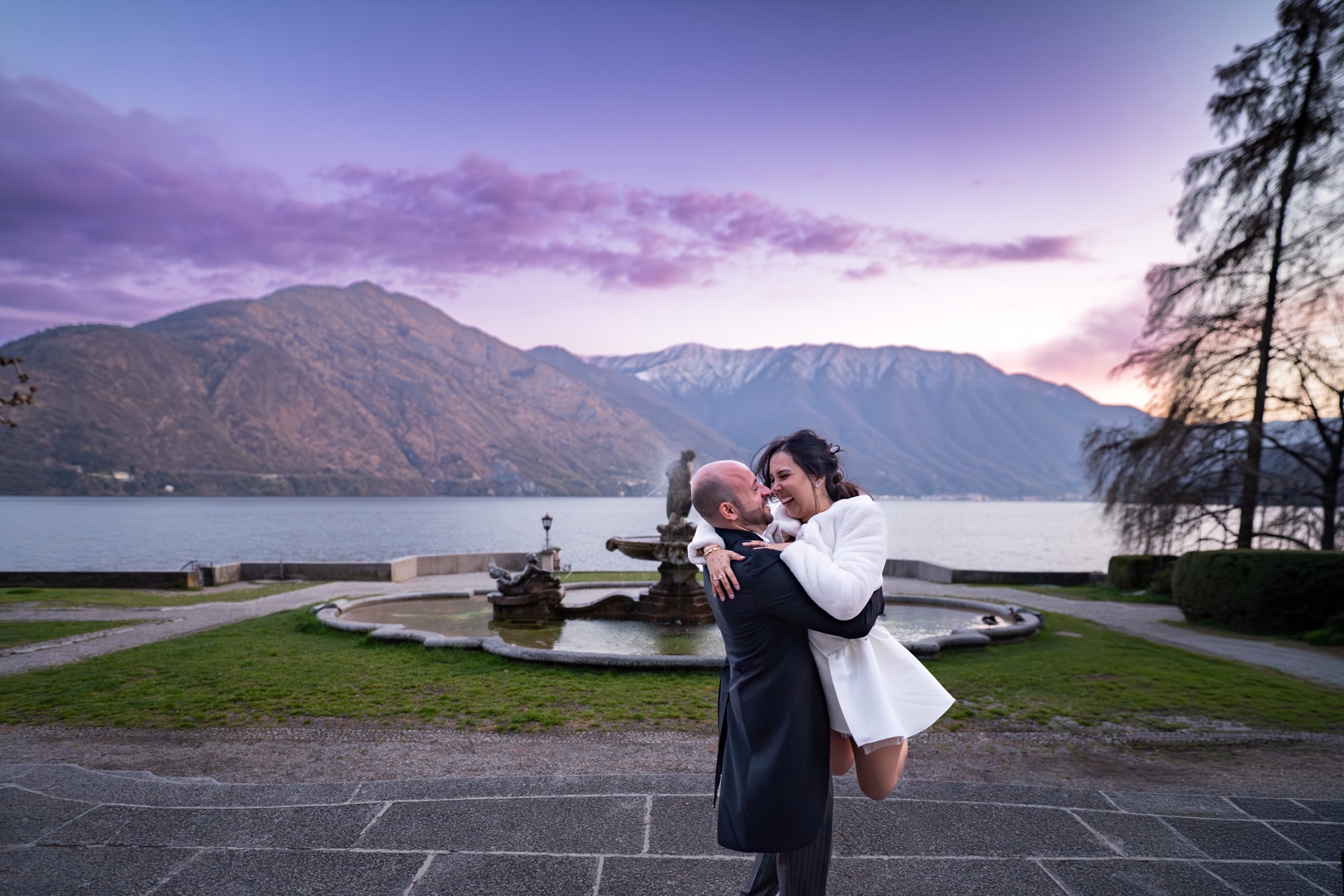Lake Como elopement photography
