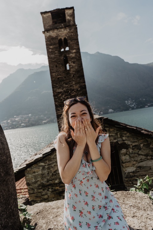 Conor & Nessa - Careno Lake Como proposal - photo 101