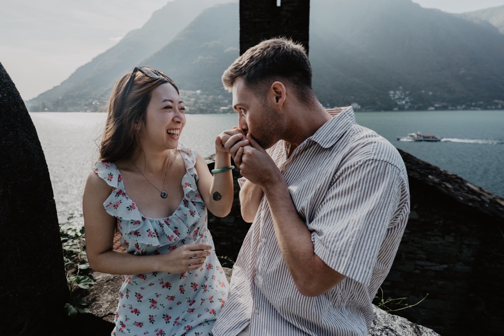 Conor & Nessa - Careno Lake Como proposal - photo 110