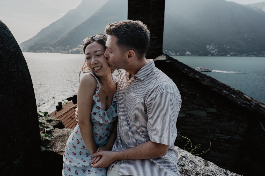 Conor & Nessa - Careno Lake Como proposal - photo 111