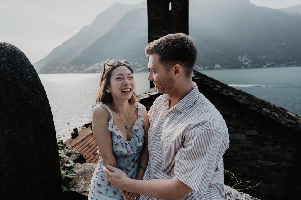 Conor & Nessa - Careno Lake Como proposal - photo 112
