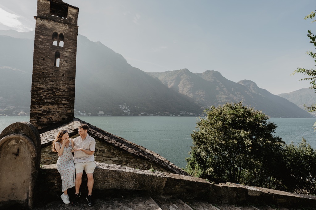 Conor & Nessa - Careno Lake Como proposal - photo 116