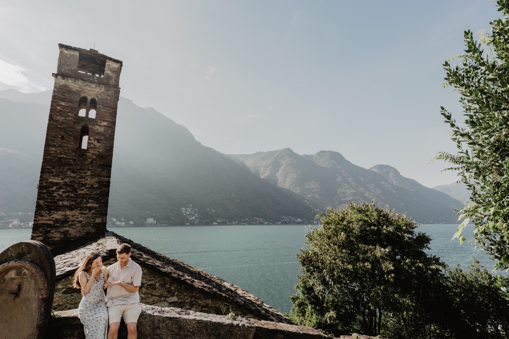 Conor & Nessa - Careno Lake Como proposal - photo 117