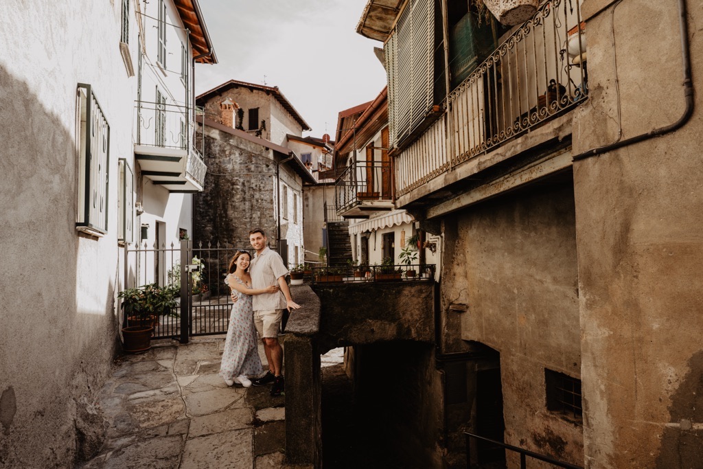 Conor & Nessa - Careno Lake Como proposal - photo 9