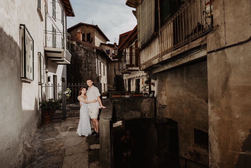 Conor & Nessa - Careno Lake Como proposal - photo 10