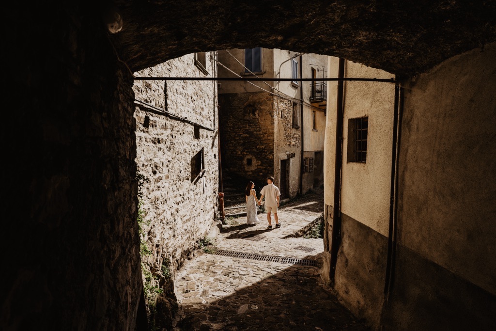 Conor & Nessa - Careno Lake Como proposal - photo 12