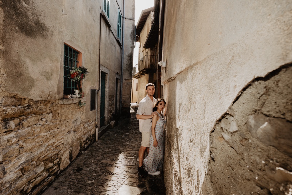 Conor & Nessa - Careno Lake Como proposal - photo 14