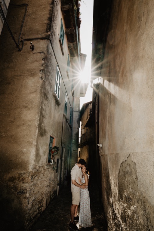Conor & Nessa - Careno Lake Como proposal - photo 16