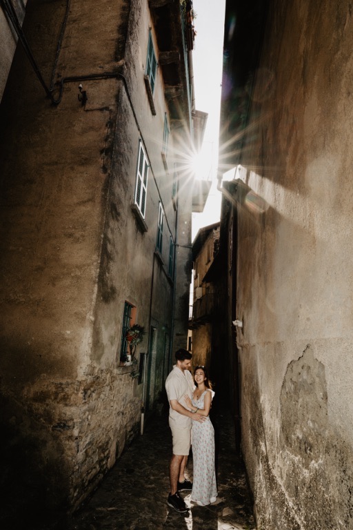 Conor & Nessa - Careno Lake Como proposal - photo 17