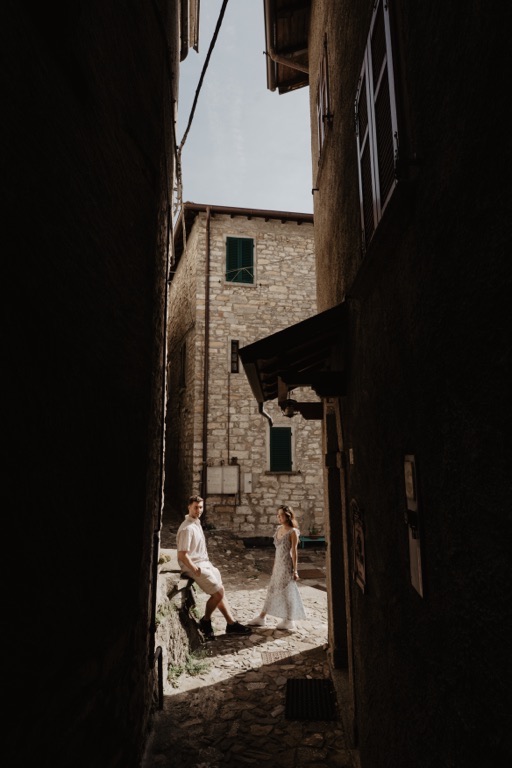 Conor & Nessa - Careno Lake Como proposal - photo 21