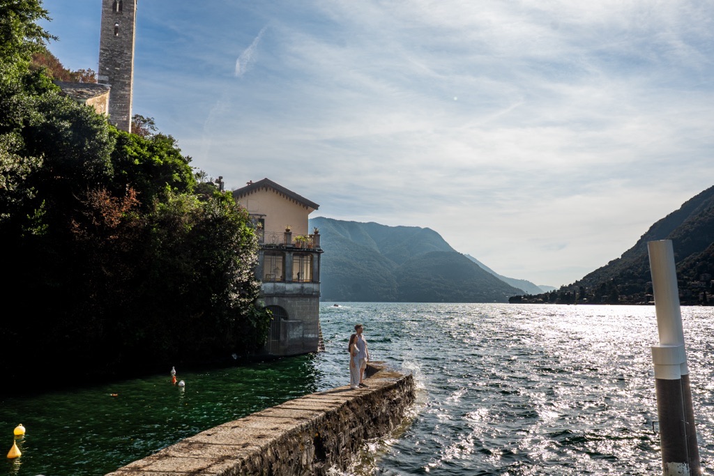 Conor & Nessa - Careno Lake Como proposal - photo 31