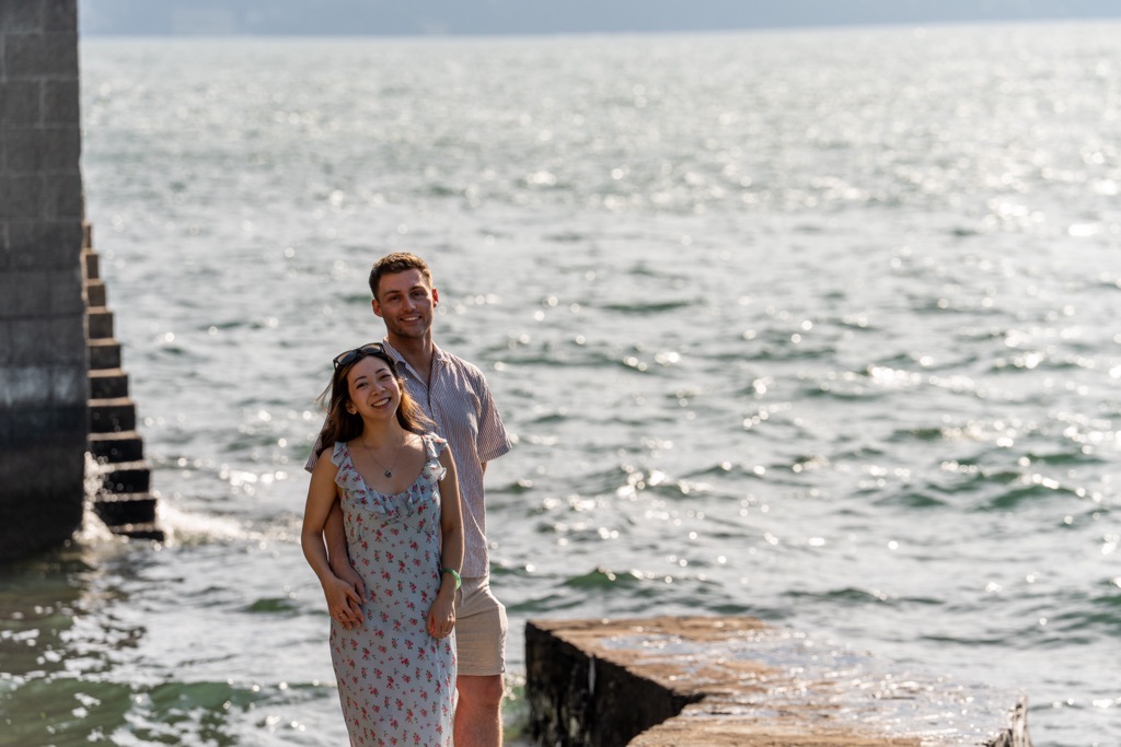 Conor & Nessa - Careno Lake Como proposal - photo 32