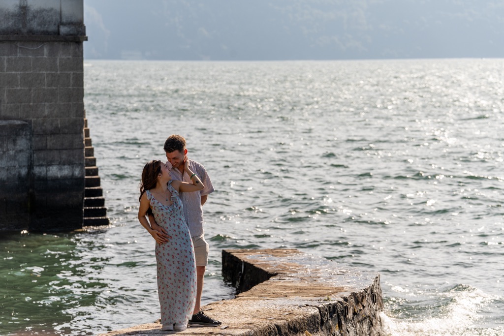 Conor & Nessa - Careno Lake Como proposal - photo 33