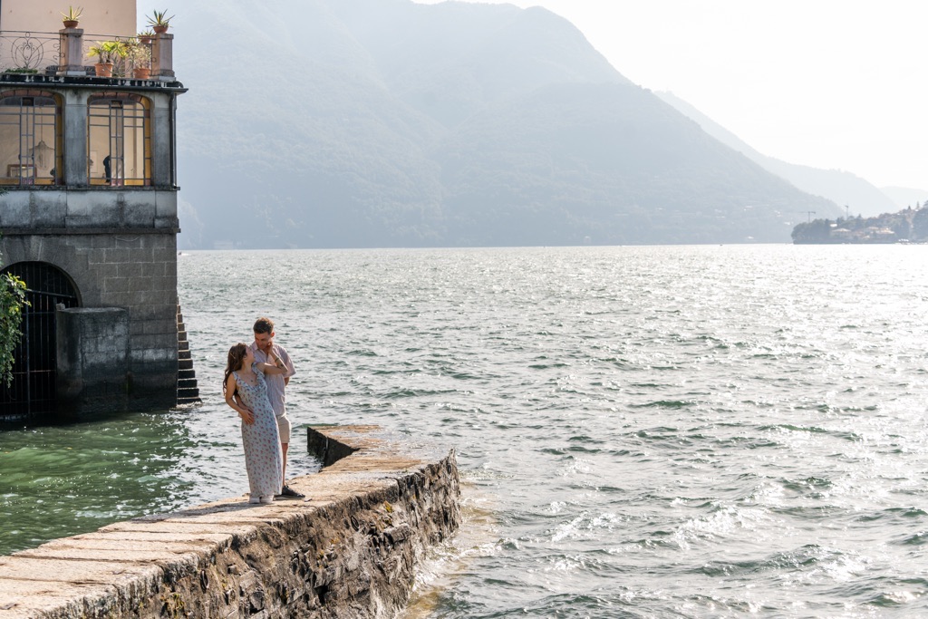 Conor & Nessa - Careno Lake Como proposal - photo 34