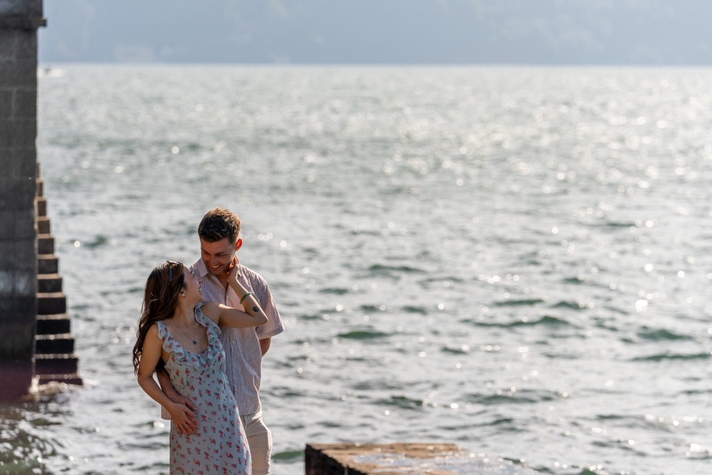 Conor & Nessa - Careno Lake Como proposal - photo 35