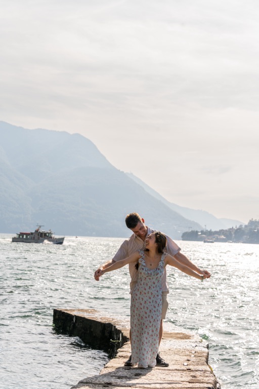Conor & Nessa - Careno Lake Como proposal - photo 39