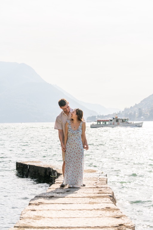 Conor & Nessa - Careno Lake Como proposal - photo 40