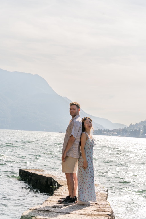 Conor & Nessa - Careno Lake Como proposal - photo 43