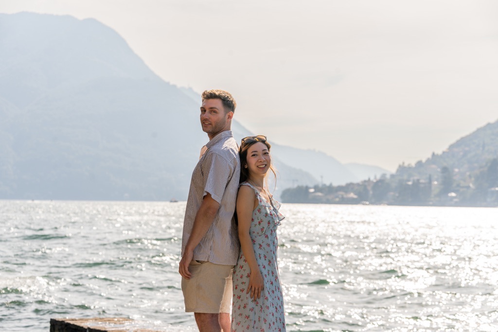 Conor & Nessa - Careno Lake Como proposal - photo 44