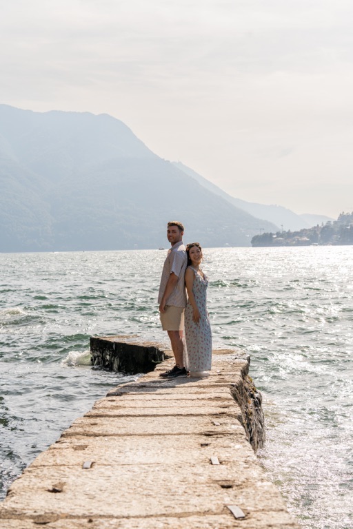 Conor & Nessa - Careno Lake Como proposal - photo 45