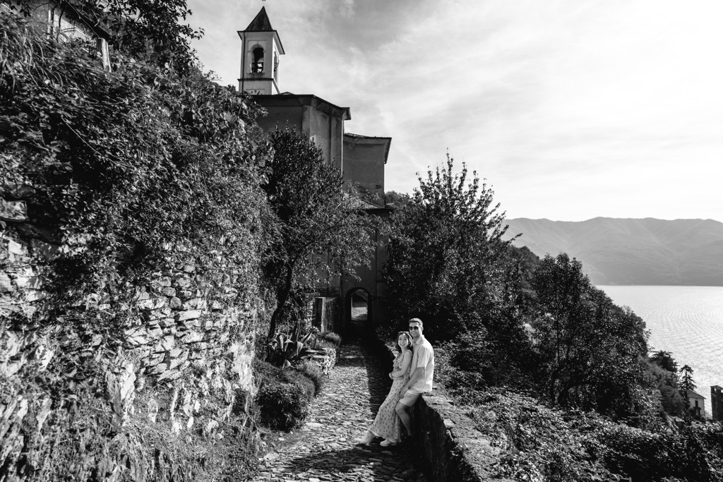 Conor & Nessa - Careno Lake Como proposal - photo 1