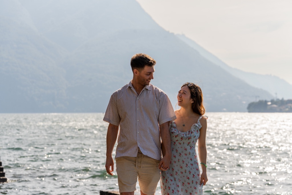 Conor & Nessa - Careno Lake Como proposal - photo 52
