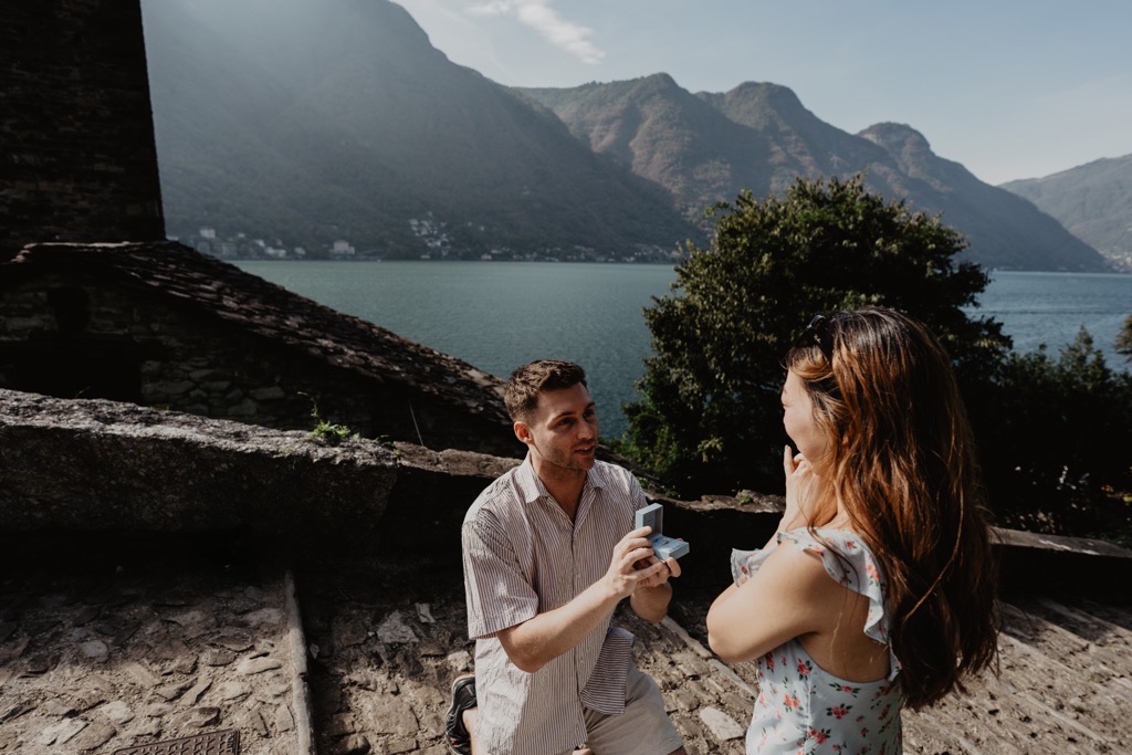 Conor & Nessa - Careno Lake Como proposal - photo 71