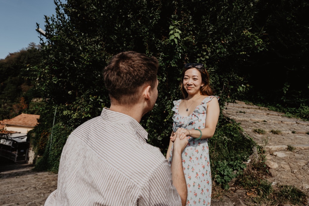 Conor & Nessa - Careno Lake Como proposal - photo 83