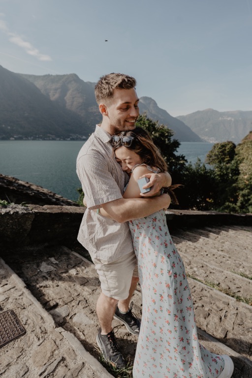 Conor & Nessa - Careno Lake Como proposal - photo 85