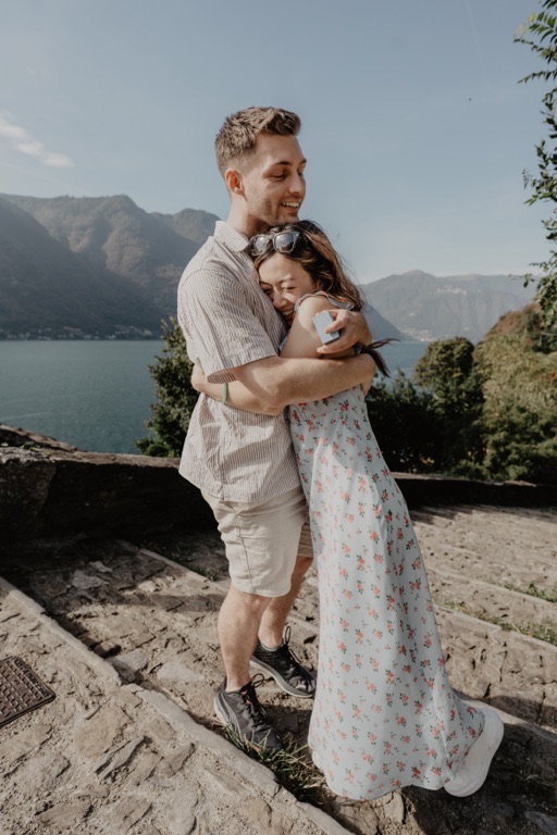 Conor & Nessa - Careno Lake Como proposal - photo 86