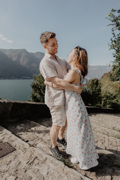 Conor & Nessa - Careno Lake Como proposal - photo 87
