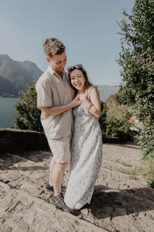 Conor & Nessa - Careno Lake Como proposal - photo 91