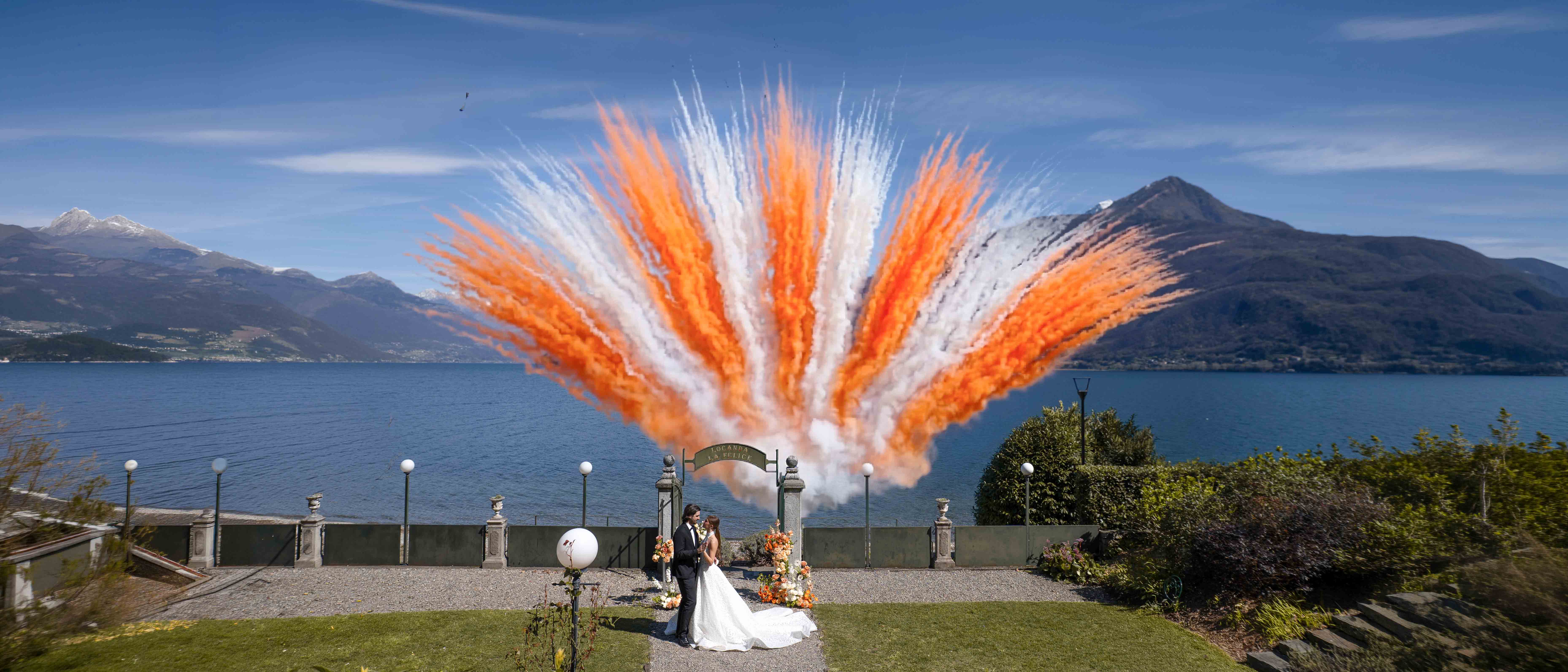 Stunning Lake Como destination wedding photography by Antonio Grillo