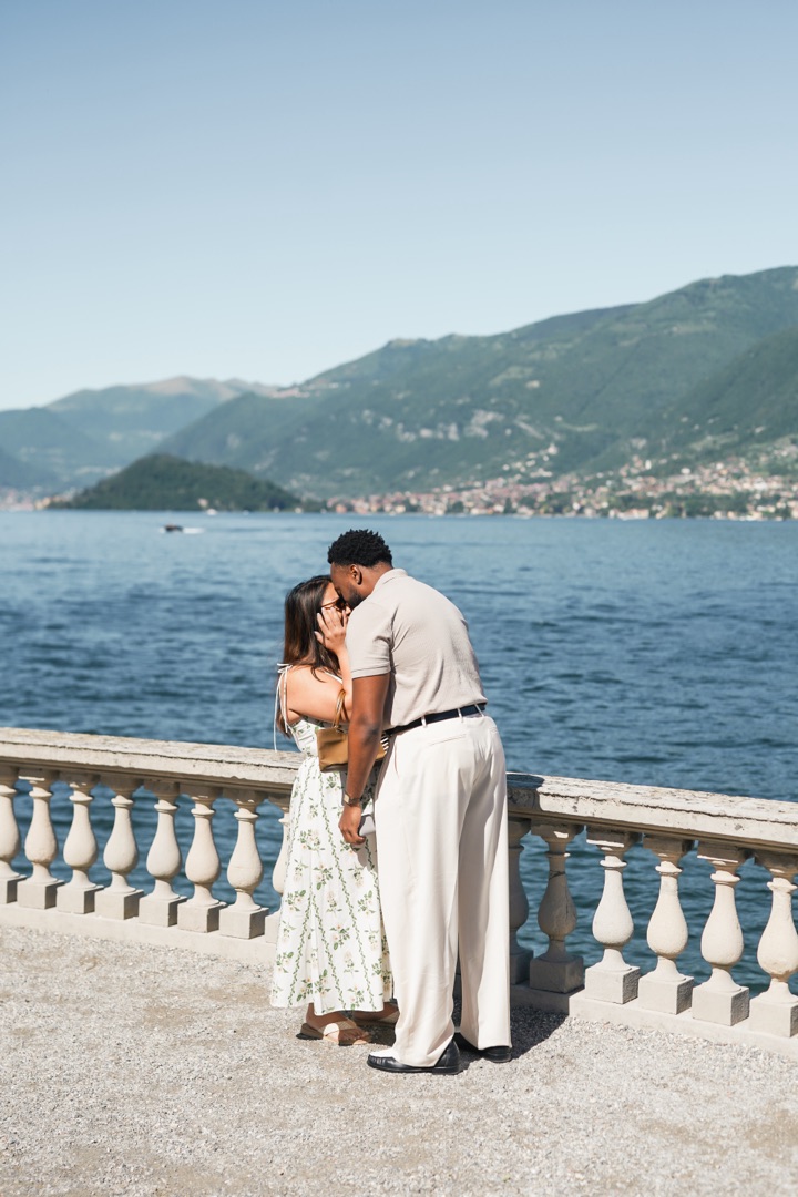 Wedding proposal Villa Melzi Bellagio and boat shoot Villa Balbianello La Cassinella - Mark and Beth Lake Como
