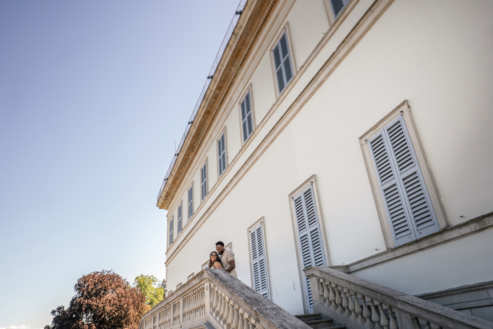 Wedding proposal Villa Melzi Bellagio and boat shoot Villa Balbianello La Cassinella - Mark and Beth Lake Como