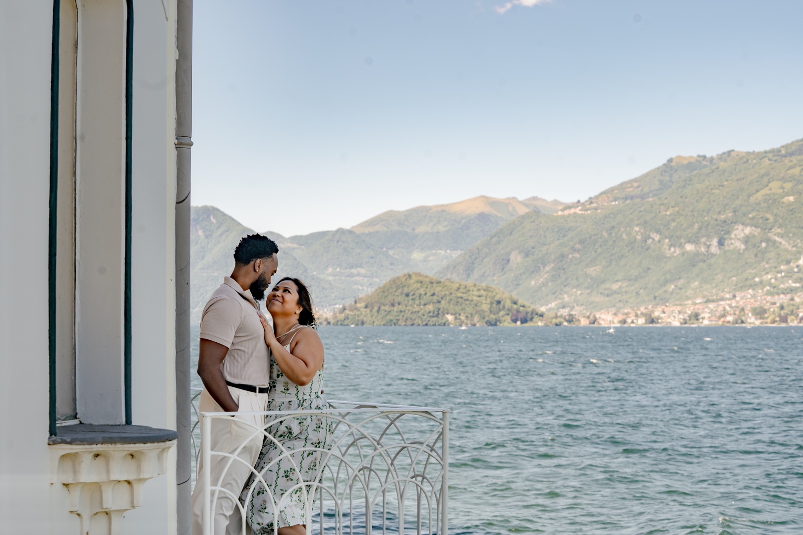 Wedding proposal Villa Melzi Bellagio and boat shoot Villa Balbianello La Cassinella - Mark and Beth Lake Como