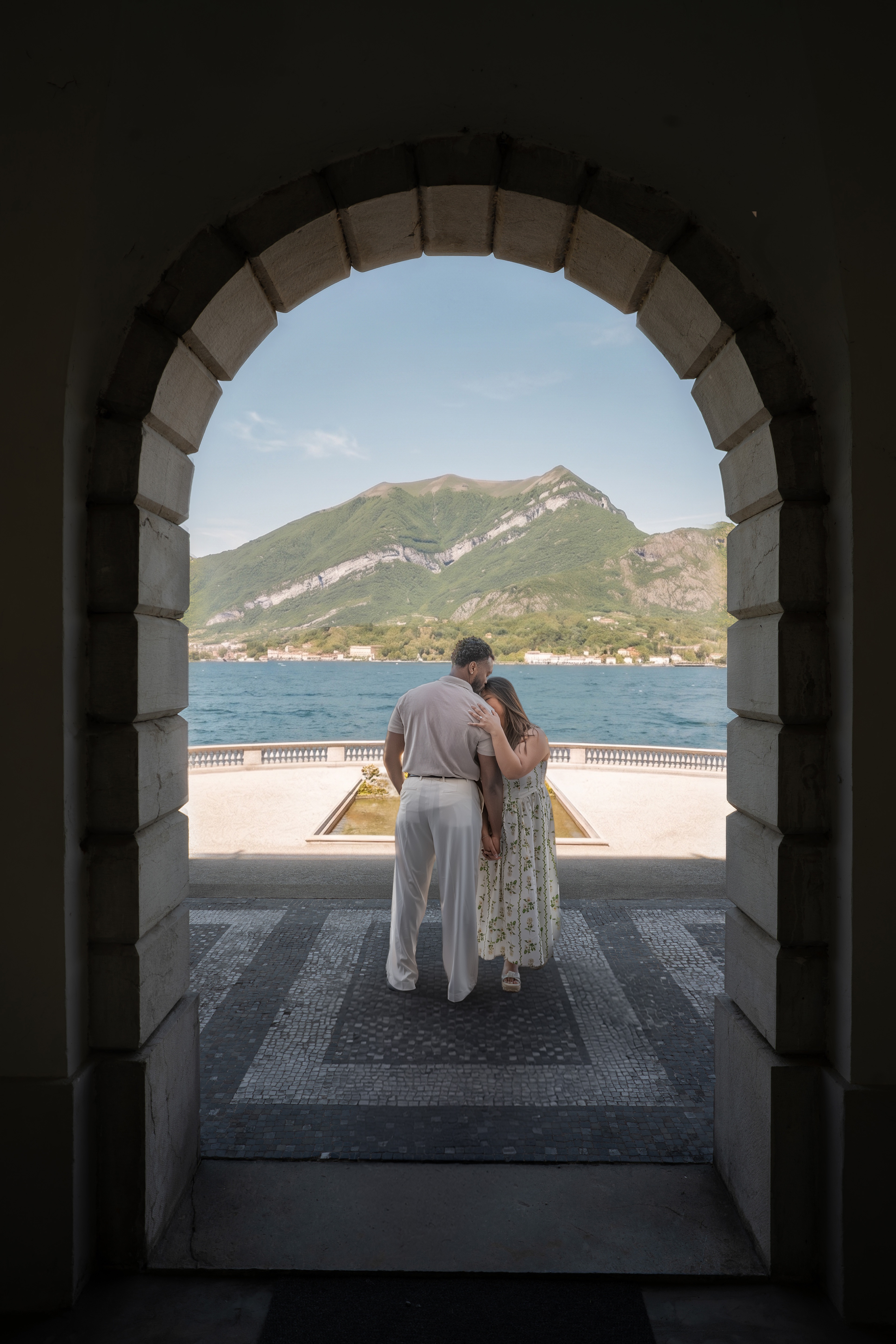 Wedding proposal Villa Melzi Bellagio and boat shoot Villa Balbianello La Cassinella - Mark and Beth Lake Como