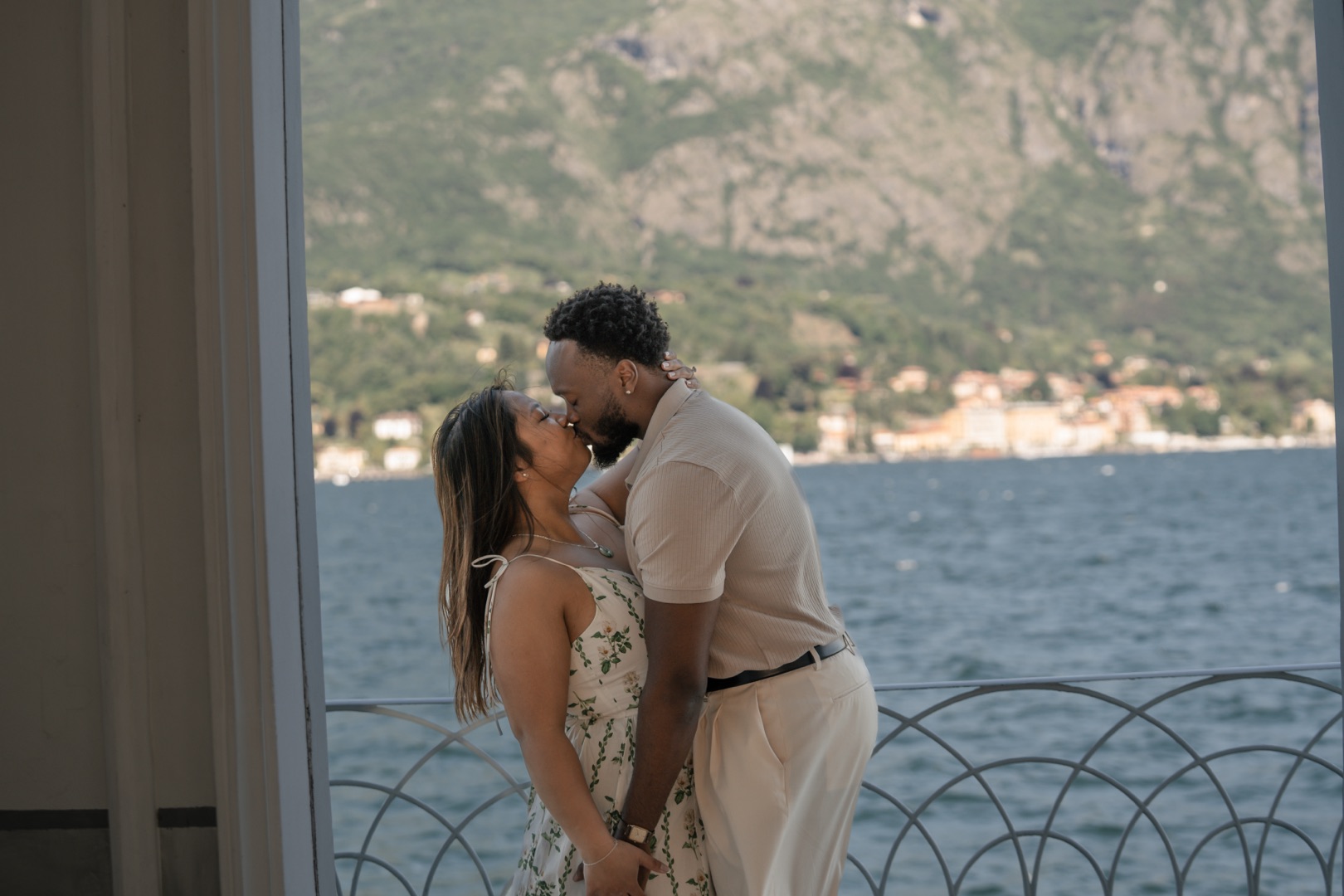 Wedding proposal Villa Melzi Bellagio and boat shoot Villa Balbianello La Cassinella - Mark and Beth Lake Como