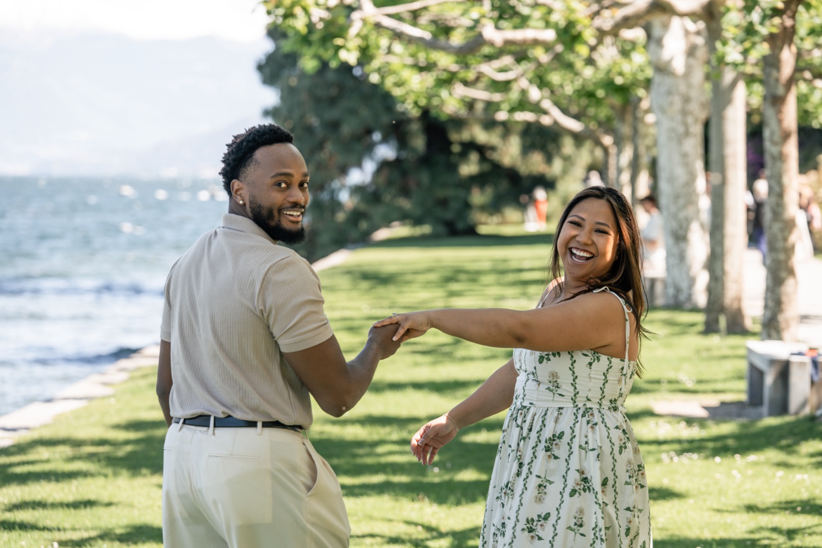 Wedding proposal Villa Melzi Bellagio and boat shoot Villa Balbianello La Cassinella - Mark and Beth Lake Como