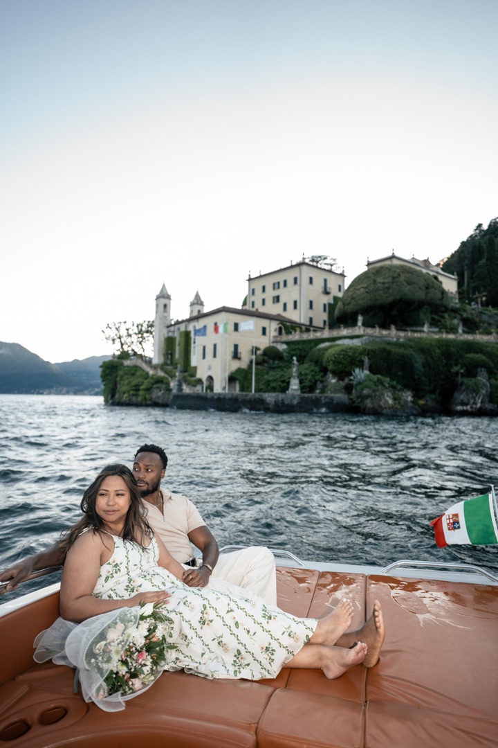 Wedding proposal Villa Melzi Bellagio and boat shoot Villa Balbianello La Cassinella - Mark and Beth Lake Como