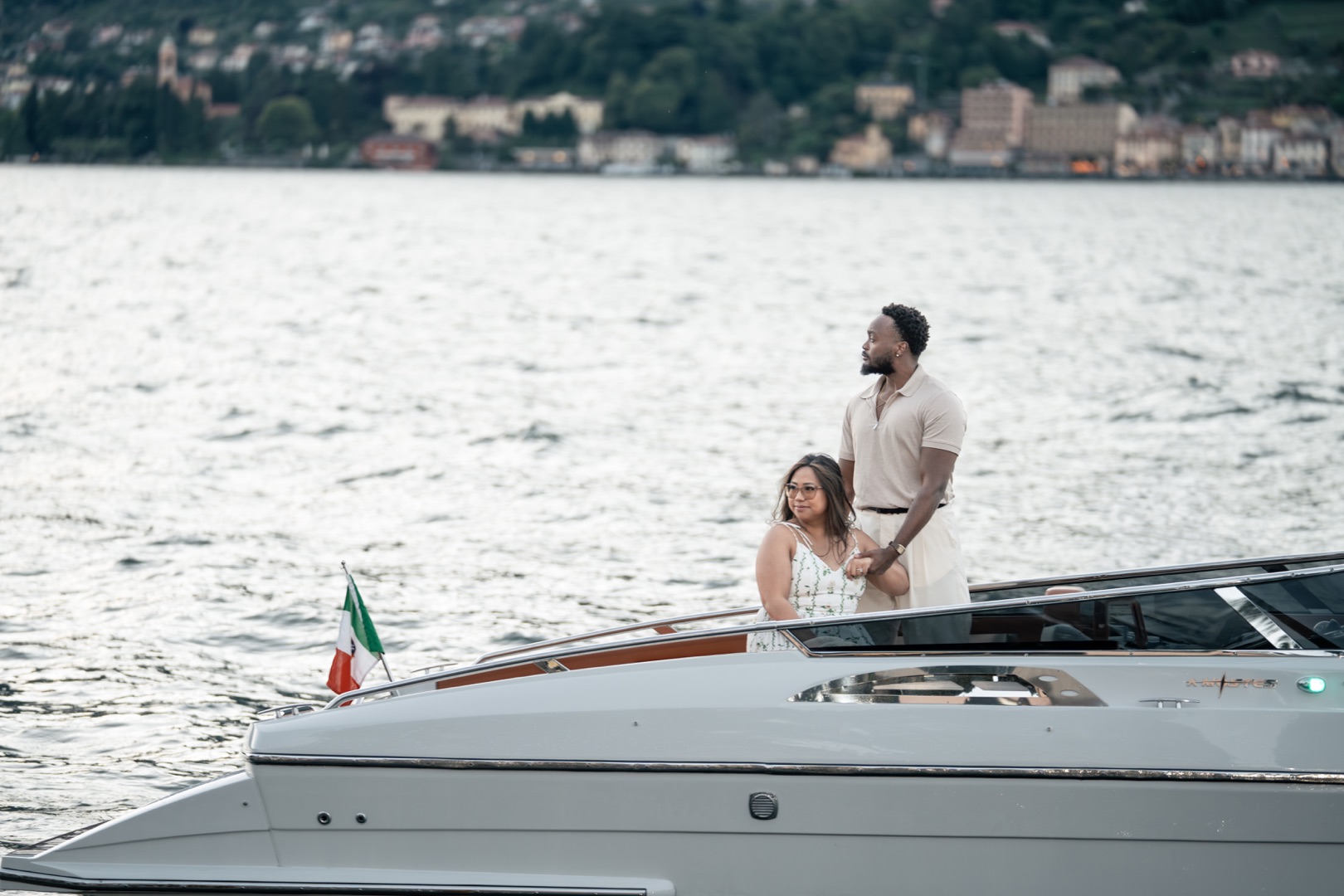 Wedding proposal Villa Melzi Bellagio and boat shoot Villa Balbianello La Cassinella - Mark and Beth Lake Como