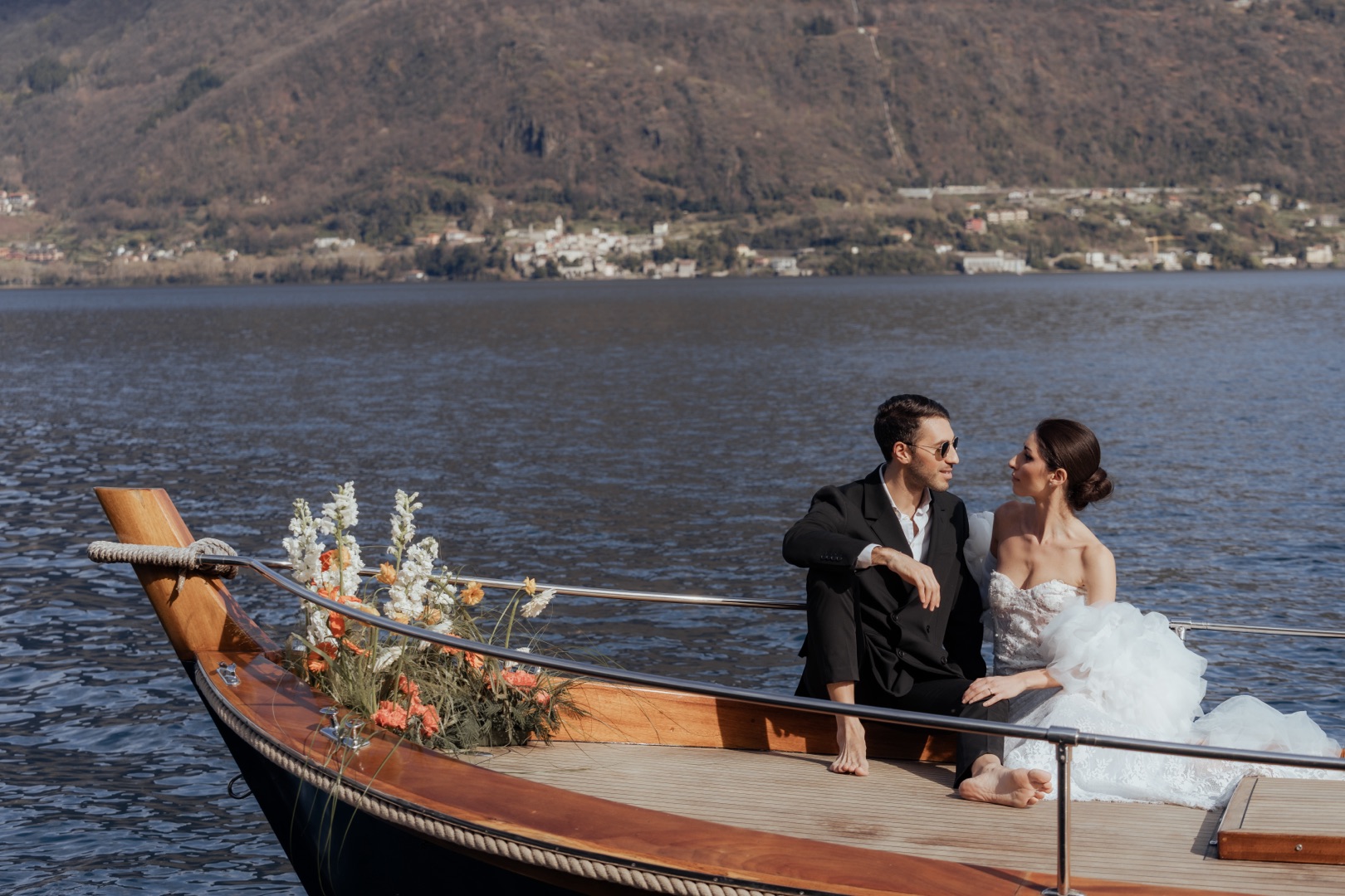 Post Wedding Lake Como Sandra and Mario
