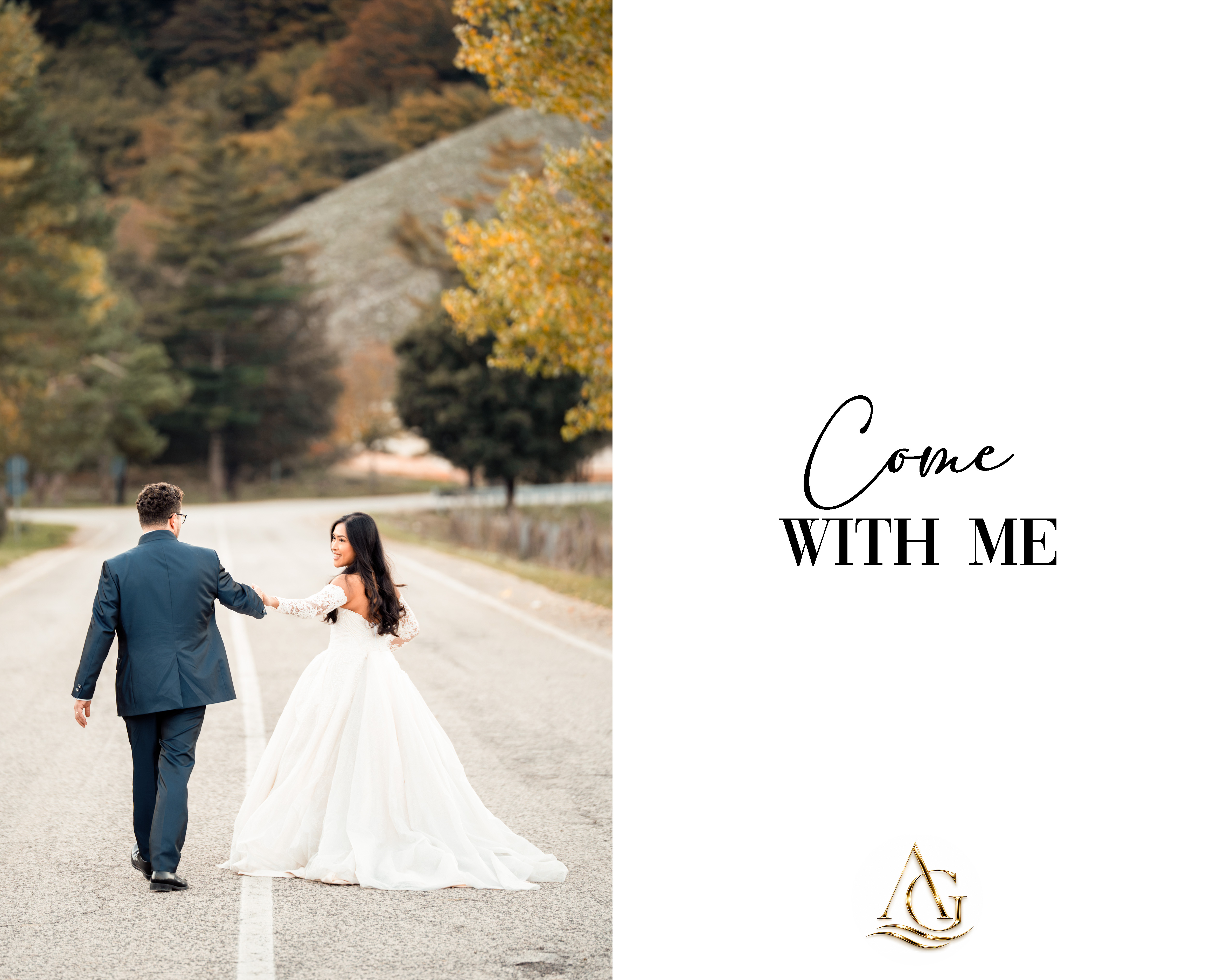 White Glamour editorial magazine – Arlyn & Vincenzo wedding by Antonio Grillo, page 1