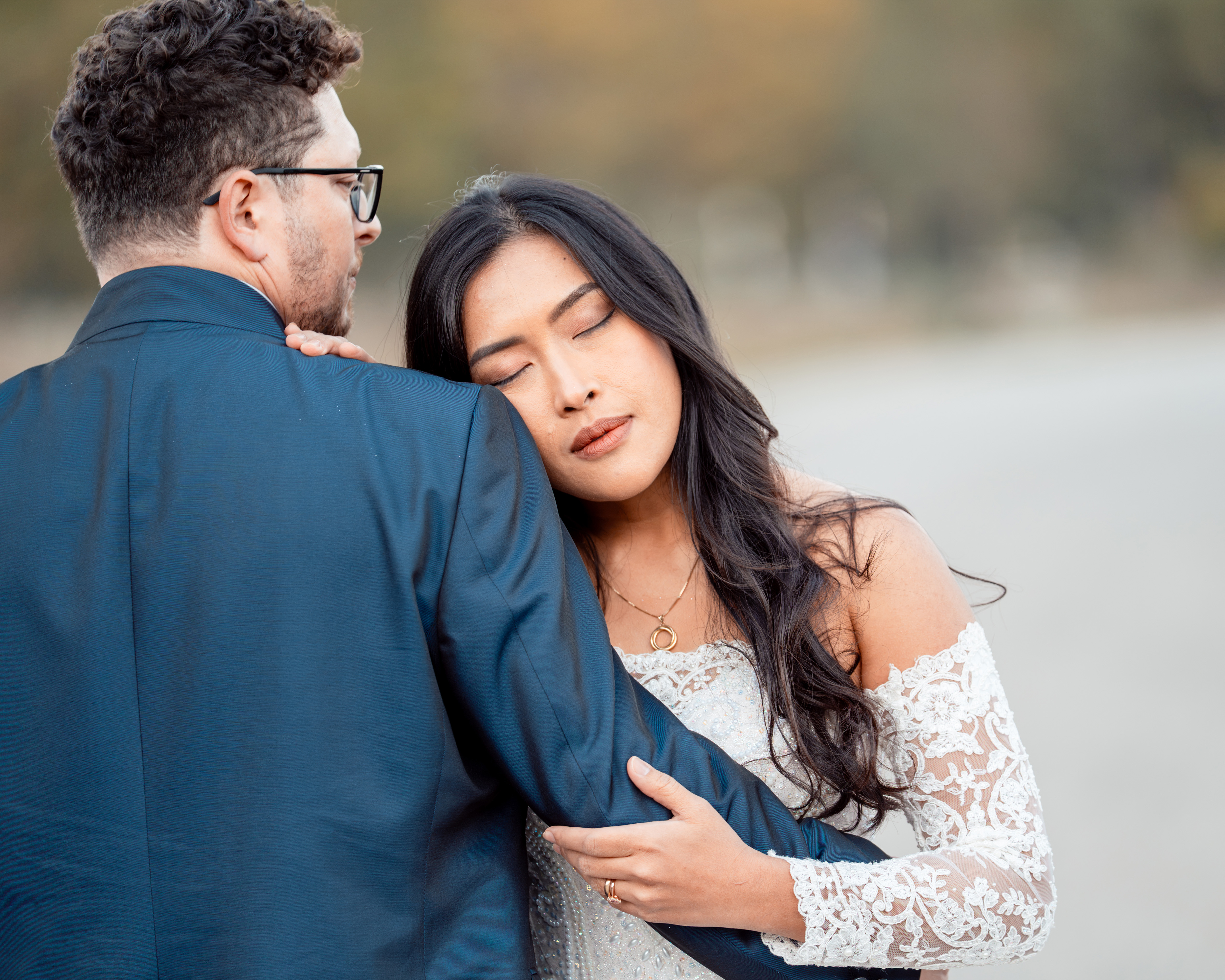 White Glamour editorial magazine – Arlyn & Vincenzo wedding by Antonio Grillo, page 3